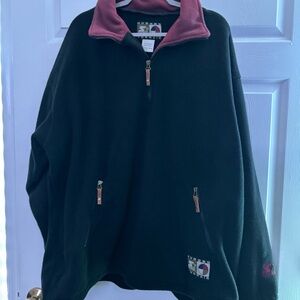 Men's vintage 90s Starter rugged terrain‎ half-zip XL